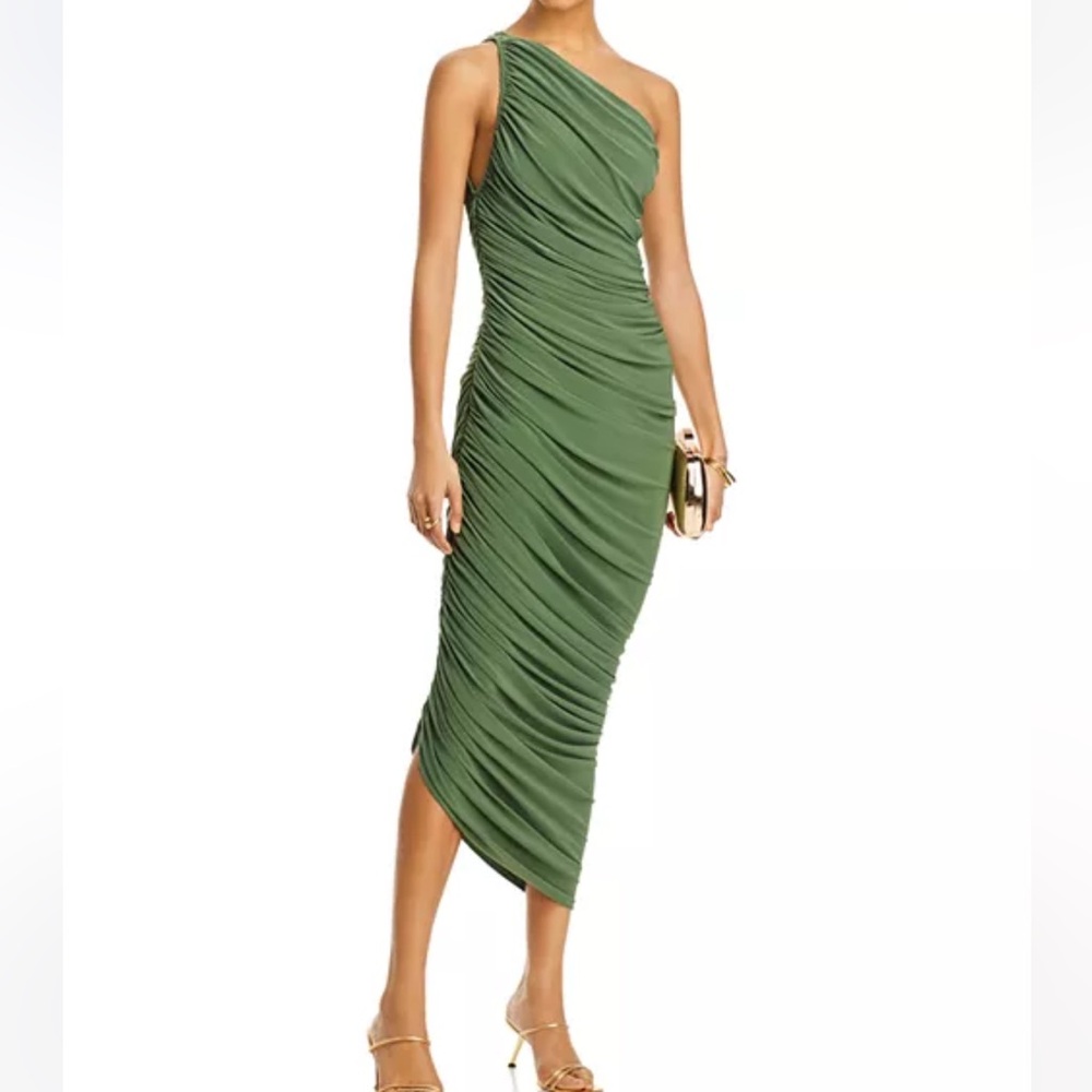 Norma Kamali Diana Gown S Celadon - Picture 4 of 6